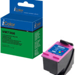 Tintenpatrone, ersetzt HP C2P07AN, 62XL, cyan, magenta, yellow
