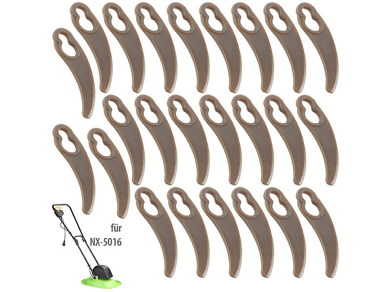 24er-Set Ersatzklingen für Luftkissen-Rasenmäher LKR-100 24er-Set Ersatzklingen für Luftkissen-Rasenmäher LKR-100