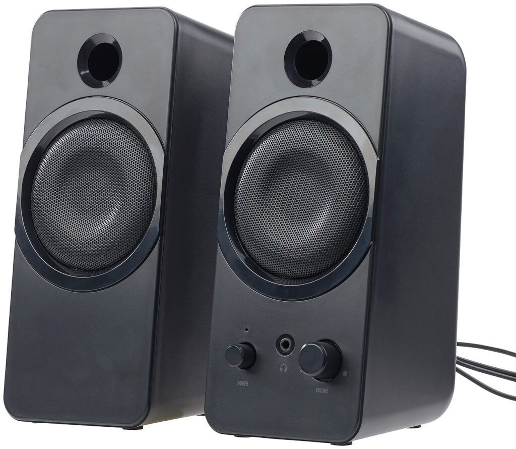 Aktive Stereo-Lautsprecher MSX-150 mit USB-Stromversorgung, 20 Watt Aktive Stereo-Lautsprecher MSX-150 mit USB-Stromversorgung, 20 Watt