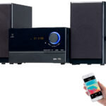 Micro-Stereoanlage, CD-Player, Radio, MP3-Player, Bluetooth, 60 Watt