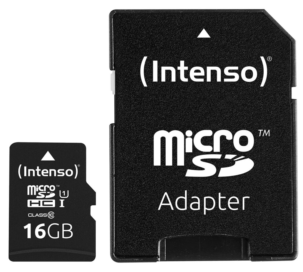 microSDHC-Speicherkarte UHS-IPremium 16 GB, bis 45MB/s, Class 10/U1 microSDHC-Speicherkarte UHS-IPremium 16 GB, bis 45MB/s, Class 10/U1