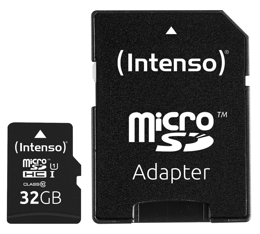 microSDHC-Speicherkarte UHS-IPremium 32 GB, bis 45 MB/s, Class 10/U1 microSDHC-Speicherkarte UHS-IPremium 32 GB, bis 45 MB/s, Class 10/U1