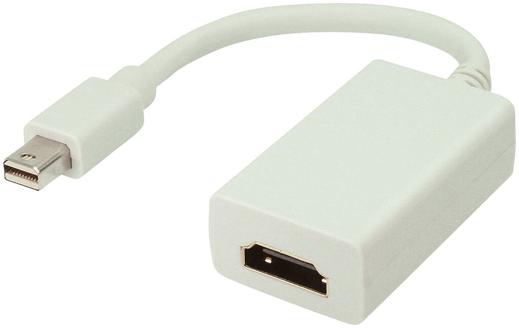 Adapter Mini-Display Port-Stecker auf HDMI-Buchse Adapter Mini-Display Port-Stecker auf HDMI-Buchse