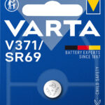 Knopfzelle V 371 / SR69, 1,55V, 30 mAh, quecksilberfrei