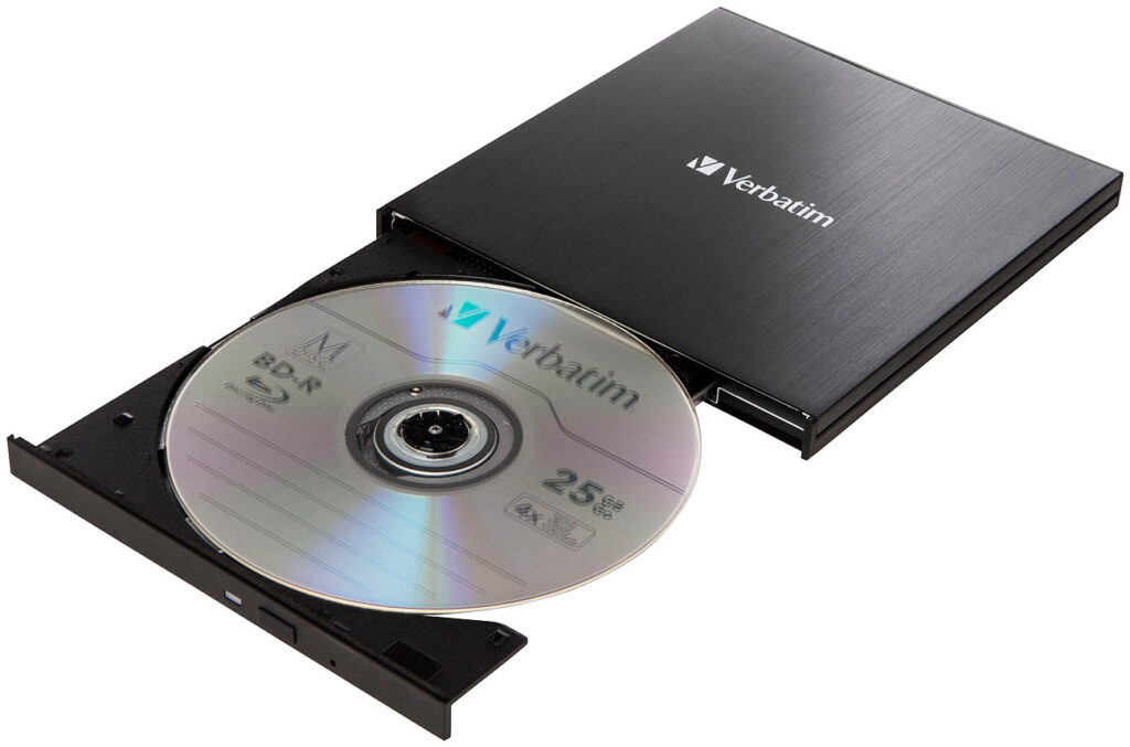 Externer Slim-Blu-ray-Brenner, USB 3.0, Nero Burn & Archive, schwarz Externer Slim-Blu-ray-Brenner, USB 3.0, Nero Burn & Archive, schwarz