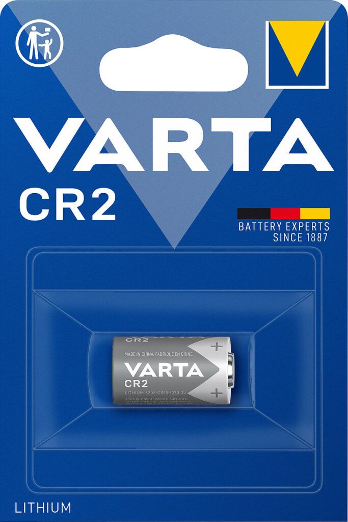 Photo Lithium-Batterie, CR2, 880 mAh, 3 Volt