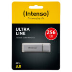 Ultra Line USB-3.0-Speicherstick mit 256 GB, silber