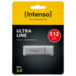Ultra Line USB-3.0-Speicherstick mit 512 GB, silber