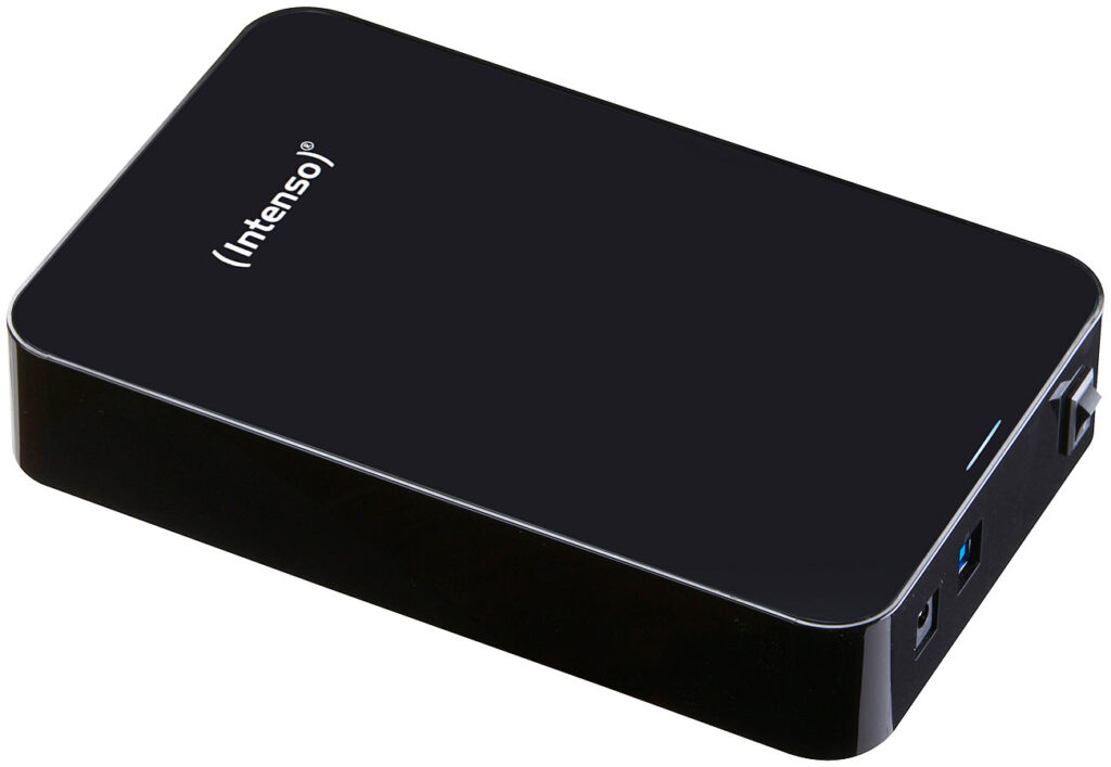 Memory Center Externe 3,5″-Festplatte 8 TB, USB 3.0, schwarz Memory Center Externe 3,5″-Festplatte 8 TB, USB 3.0, schwarz