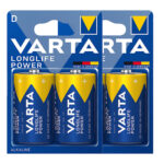 Longlife Power Alkaline-Batterie, Typ Mono / D / LR20, 1,5 V, 4er-Set