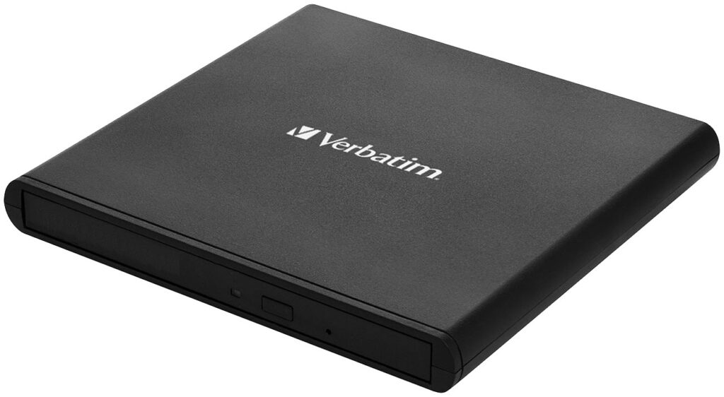 Externer DVD-Brenner, M-Disc-kompatibel, USB 2.0, Slimline, schwarz Externer DVD-Brenner, M-Disc-kompatibel, USB 2.0, Slimline, schwarz