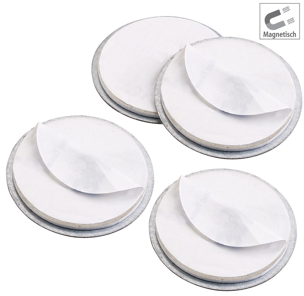 4er-Set Magnet-Befestigungssysteme für Mini-Rauchwarnmelder 4er-Set Magnet-Befestigungssysteme für Mini-Rauchwarnmelder