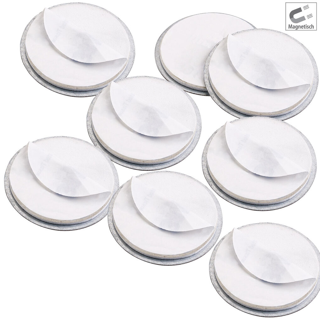 8er-Set Magnet-Befestigungssystem für Mini-Rauchwarnmelder 8er-Set Magnet-Befestigungssystem für Mini-Rauchwarnmelder
