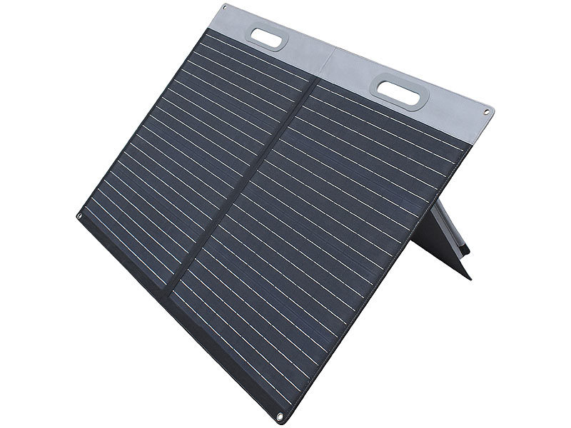 Faltbares Solarpanel, 2 monokristalline Zellen, USB-C PD, ETFE, 100 Watt Faltbares Solarpanel, 2 monokristalline Zellen, USB-C PD, ETFE, 100 Watt