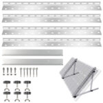 Verstellbare Aluminium-Solarpanel-Halterung mit 28″ / 71 cm, 150 Watt