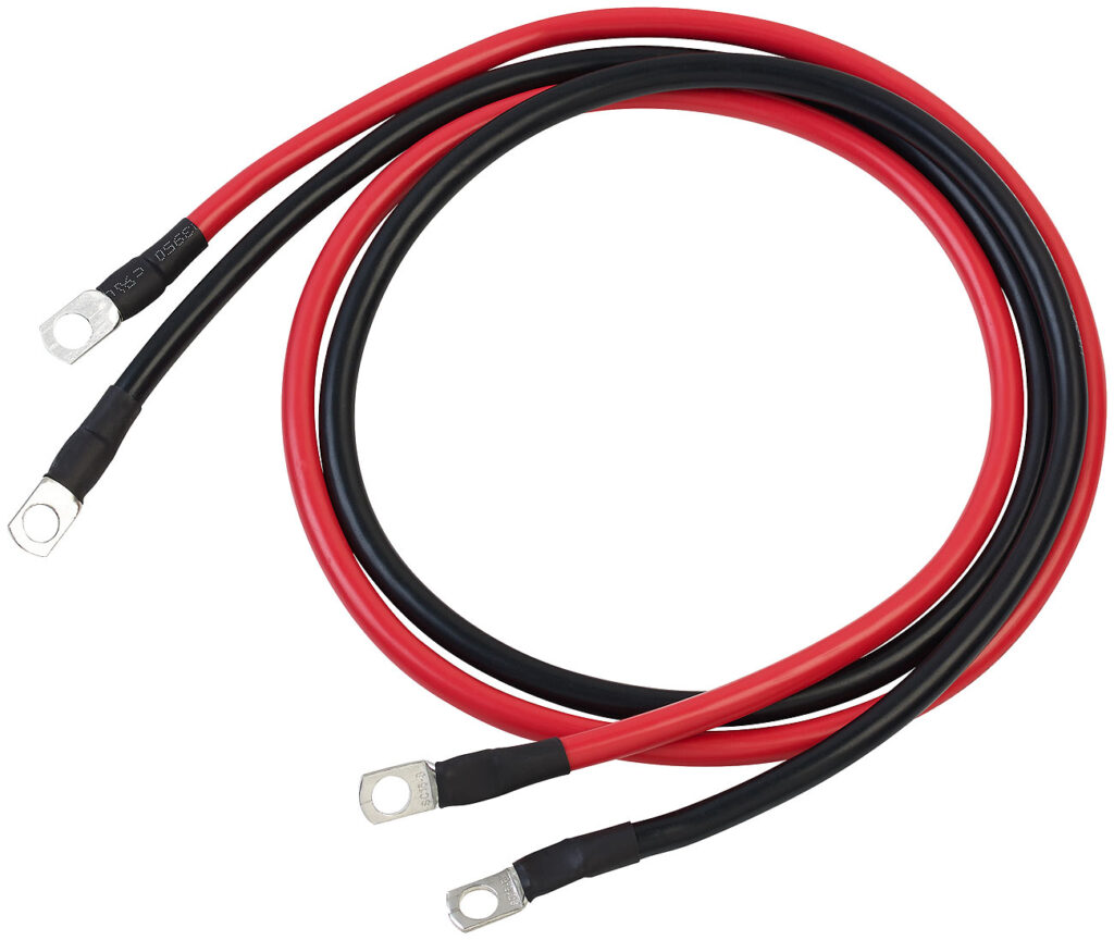 2er-Set Batteriekabel, je 100 cm, 16 mm², rot & schwarz 2er-Set Batteriekabel, je 100 cm, 16 mm², rot & schwarz