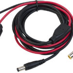 Solar-Modul-Anschlusskabel MC4-komp. auf DC 5,5 x 2,1 mm, 2 m, IP65