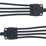 2er-Set Y-Stecker-Adapter mit Kabel für Solarkabel, MC4-kompatibel