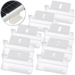 8er-Set Solarmodul-Z-Halterungen, Muttern & Schrauben, zur Dachmontage