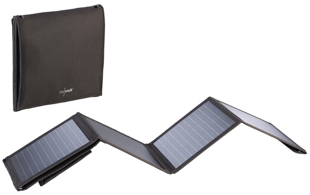28-Watt-Solar-Ladegerät mit 2 USB-Anschlüssen (5V/4,8A), faltbar, IPX4 28-Watt-Solar-Ladegerät mit 2 USB-Anschlüssen (5V/4,8A), faltbar, IPX4
