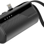 Mini-Powerbank für iPhone und iPad, 8-PIN-Stecker, 4.500 mAh, 10 Watt