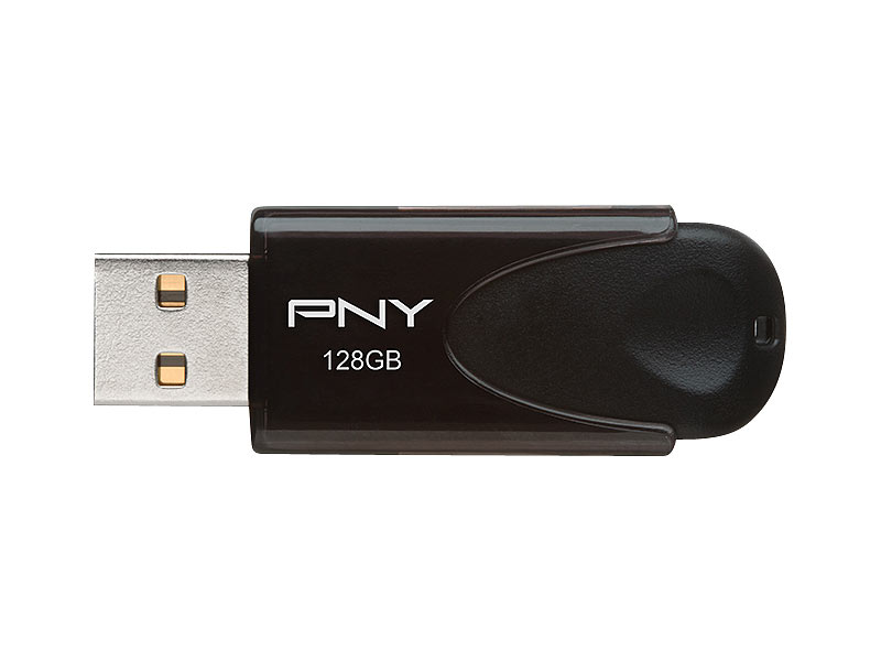 128 GB USB-2.0-Speicherstick Attaché 4, schwarz