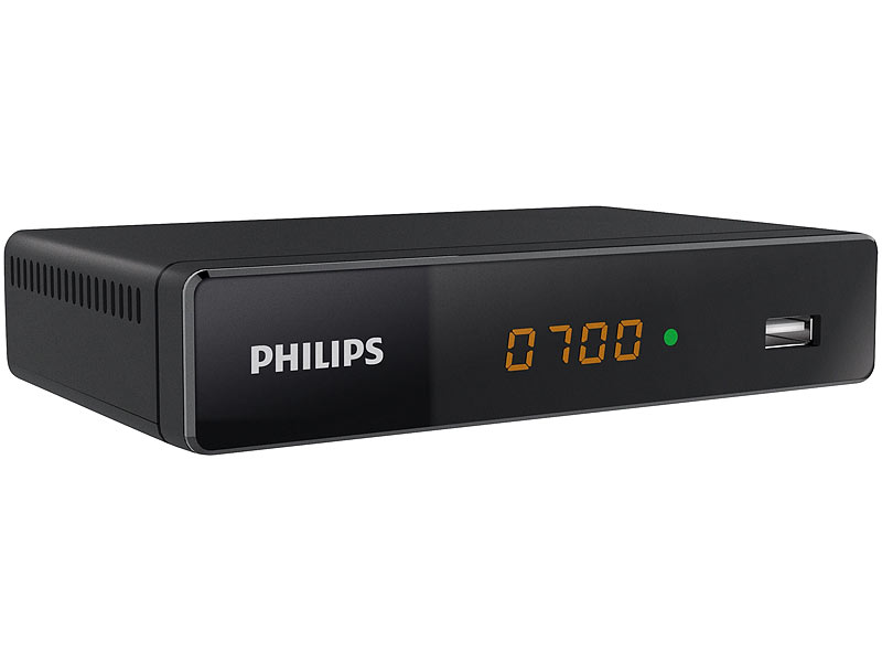 Philips HD-SAT-Receiver NeoViu S2 mit USB-Mediaplayer Philips HD-SAT-Receiver NeoViu S2 mit USB-Mediaplayer