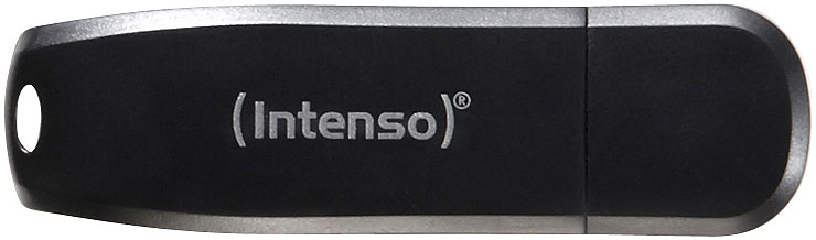 USB-3.2-Speicherstick Speed Line mit 256 GB, bis 70 MB/s, schwarz
