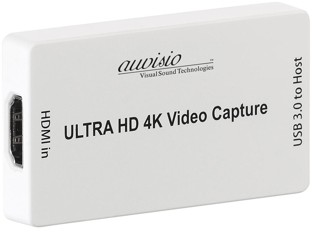 HDMI-Video-Rekorder & Streaming-Box, 4K / UHD, USB 3.0, 30 Bilder/Sek. HDMI-Video-Rekorder & Streaming-Box, 4K / UHD, USB 3.0, 30 Bilder/Sek.
