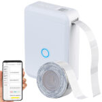 Mobiler Akku-Thermo-Labeldrucker, Android & iOS, Bluetooth, App, 12 mm