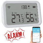 3in1-WLAN-Sensor für Temperatur, Luftfeuchtigkeit und Helligkeit, App