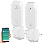 2er-Set WLAN-Repeater mit ausrichtbarer Antenne, App, 300 Mbit/s