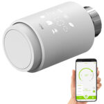 Programmierbares Heizkörper-Thermostat mit Bluetooth, App, LED-Display