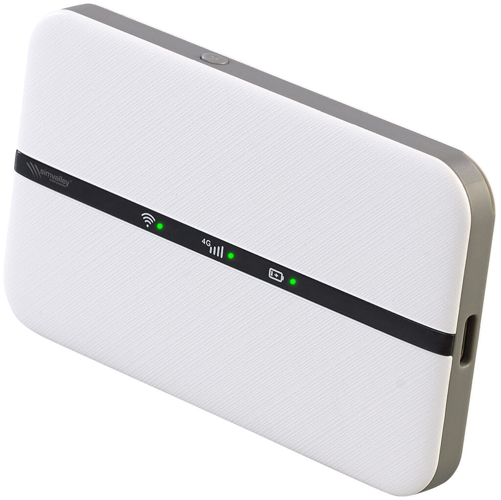 Mobiler 4G/LTE-Router im Kreditkartenformat, bis 150 Mbit/s, Akku, App Mobiler 4G/LTE-Router im Kreditkartenformat, bis 150 Mbit/s, Akku, App