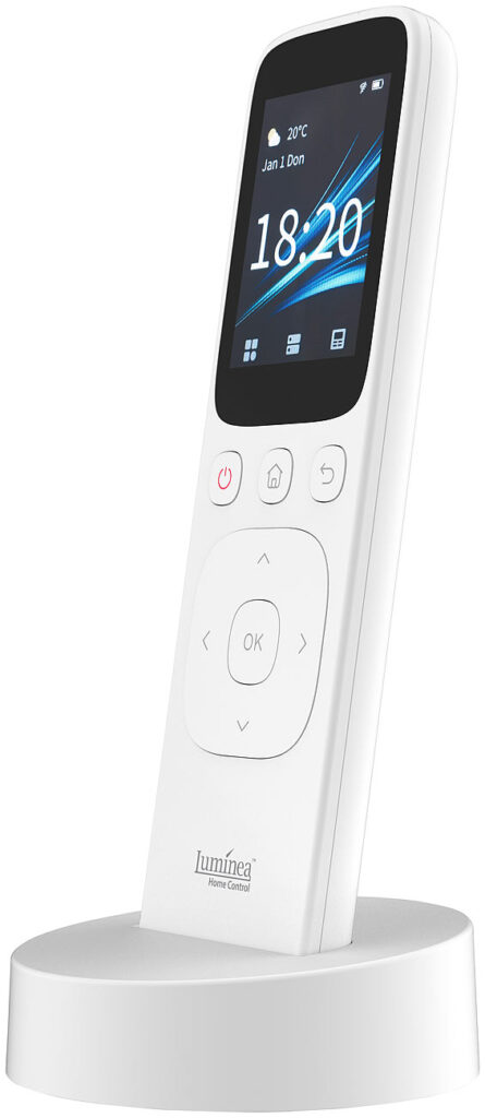 2in1-WLAN- und IR-Touch-Fernbedienung für ELESION-Szenen, Hifi & Co. 2in1-WLAN- und IR-Touch-Fernbedienung für ELESION-Szenen, Hifi & Co.
