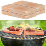 4er-Set Salzsteine zum Grillen, 10 x 20 x 2,5 cm