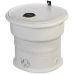 Faltbare Mini-Reisewaschmaschine, bis 1,5 kg, Pulsator, Timer, 50 Watt