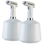 2er-Set Akku-Pump-Drucksprüher mit Einstell-Düse, je 1,5 Liter