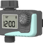Digitaler Bewässerungscomputer, 31 Automatik-Programme, LCD-Display