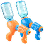 2er-Set Wasserpistolen mit PET-Flaschen-Anschluss