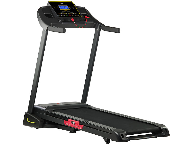 Profi Laufband mit Bluetooth & App, XXL-Lauffläche, 16 km/h, 1.100 Watt Profi Laufband mit Bluetooth & App, XXL-Lauffläche, 16 km/h, 1.100 Watt