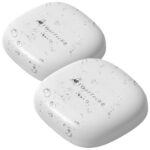 Ultrakompakter Wassermelder mit Alarm ca 75dB, IP65 2er-Set