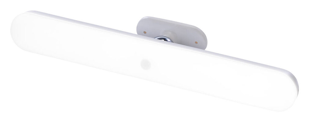 Schwenkbare Akku-LED-Lichtleiste, PIR-Sensor, 120 lm, tageslichtweiss Schwenkbare Akku-LED-Lichtleiste, PIR-Sensor, 120 lm, tageslichtweiss