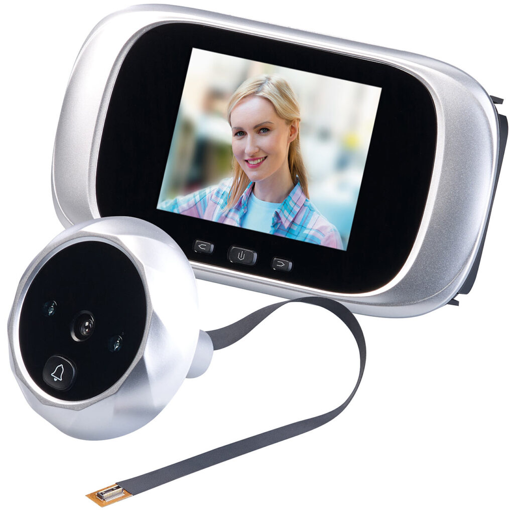 Digitale Türspion-Kamera mit 7,1-cm-Farbdisplay (2,8″) und Nachtsicht Digitale Türspion-Kamera mit 7,1-cm-Farbdisplay (2,8″) und Nachtsicht