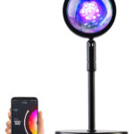 Smart RGB-Sonnenuntergangs-LED-Projektionslicht, 15 Watt, 180°, WLAN, App