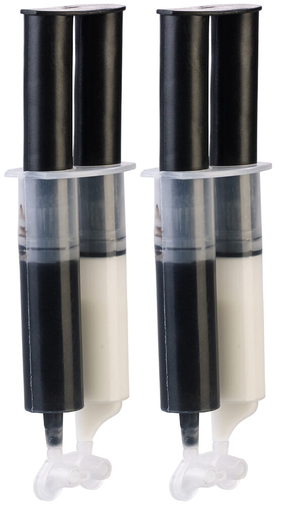 2er-Set 2-Komponenten-Kleber aus Epoxidharz, je 2x 25 ml, 45 min. 2er-Set 2-Komponenten-Kleber aus Epoxidharz, je 2x 25 ml, 45 min.
