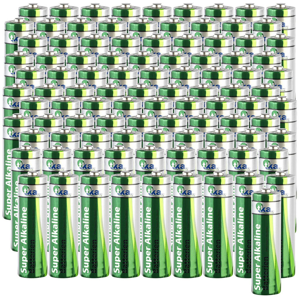 100er-Set Super-Alkaline-Batterien Typ AA / Mignon, 1,5 V 100er-Set Super-Alkaline-Batterien Typ AA / Mignon, 1,5 V