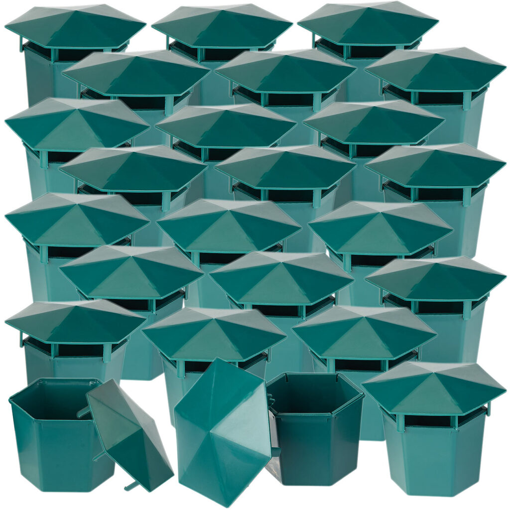 24er-Set Premium Bio- Schneckenfallen ohne Chemie und Gift 24er-Set Premium Bio- Schneckenfallen ohne Chemie und Gift