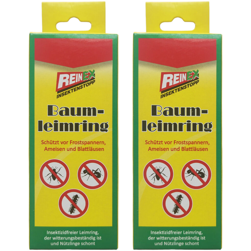 2er-Set Insektenstopp Baumleimring 3,5 m x 10 cm