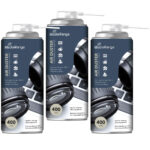 3er-Set Druckgas-Spray, Reinigungsspray für Bürogeräte, Air Duster, 400 ml
